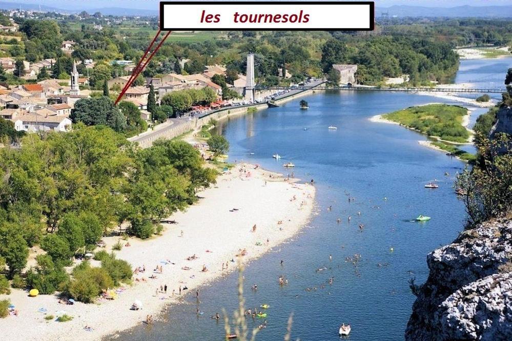 "Les Tournesols" Villa Saint-Martin-d'Ardeche Luaran gambar